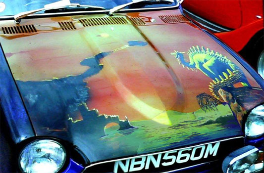 Geoff Ridgways first paying mural