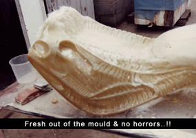 fresh out of mould